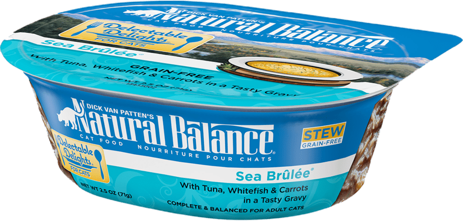 Natural Balance Delectable Delights Sea Brulee Stew Cat Food Review